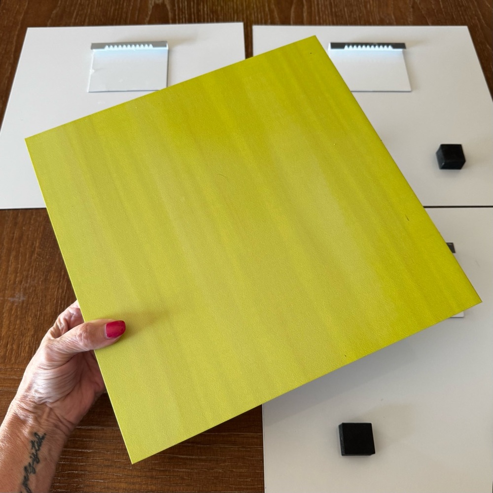 1 set of 5 lightweight metal wall art panels - Picture 9 of 15
